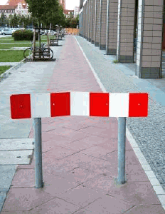 Radweg-Ende